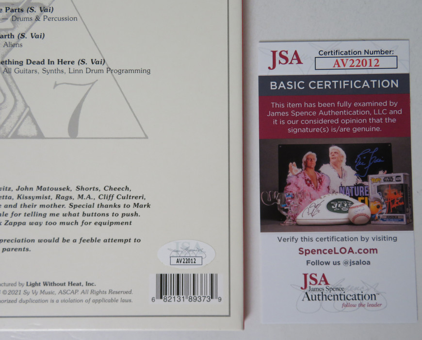 Flex-Able - Steve Vai (Signed Vinyl)