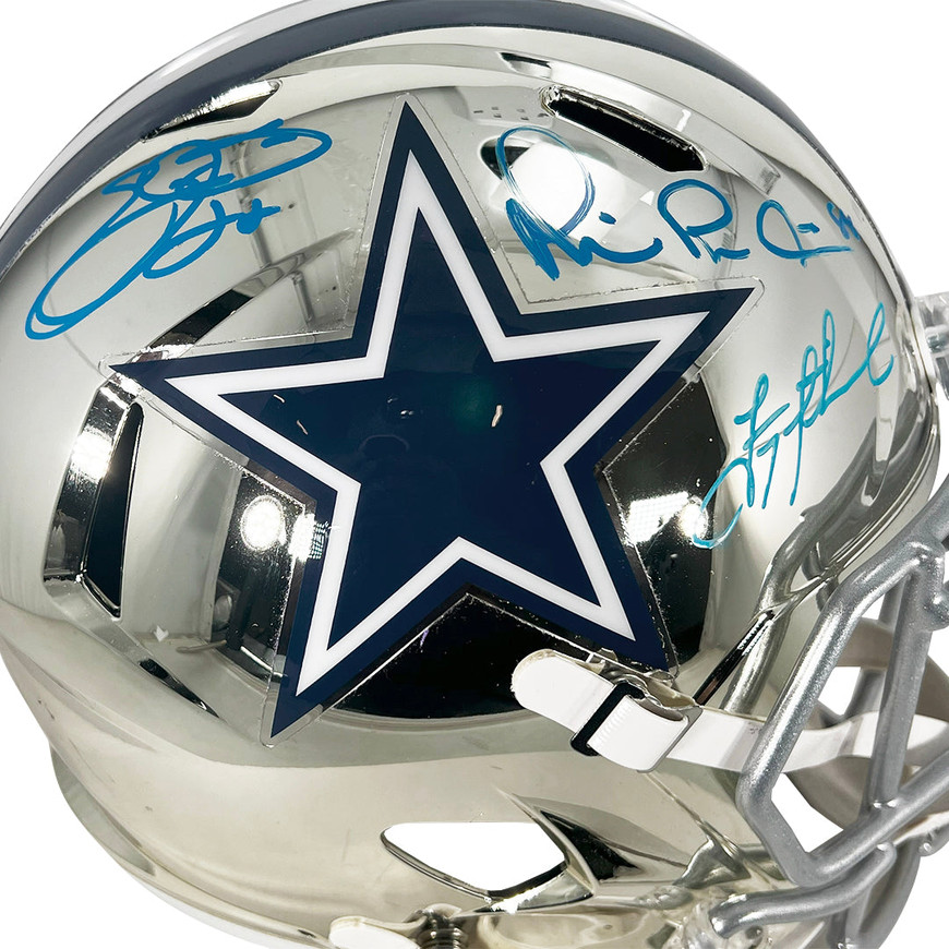 Cowboys Triplets Aikman, Emmitt & Irvin Signed Dallas Cowboys