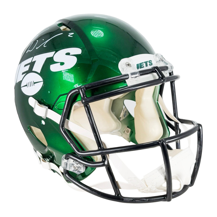 Zach Wilson Signed New York Jets Authentic Speed Full-Size