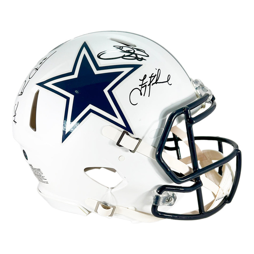 Cowboys Triplets Aikman, Emmitt & Irvin Signed Dallas Cowboys