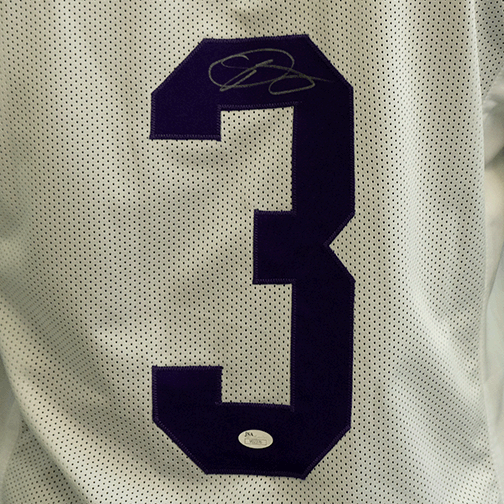 Odell Beckham Jr LSU Tigers College Autographed Football Jersey