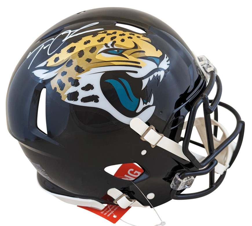 Jaguars Trevor Lawrence Authentic Signed Full Size Speed Proline