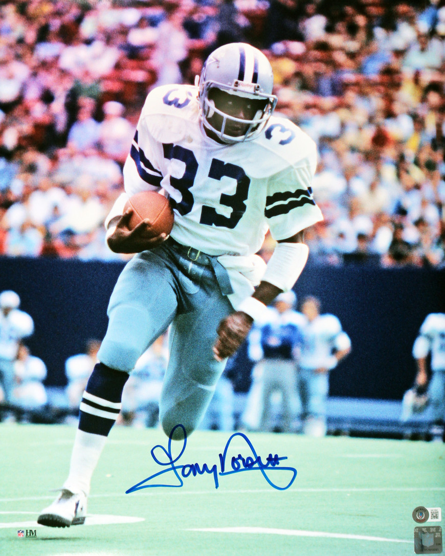 Cowboys Tony Dorsett Authentic Signed 16x20 Vertical Photo BAS