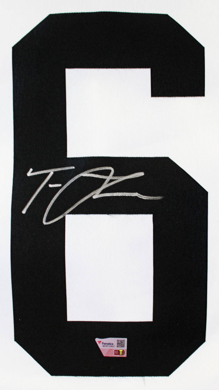 Jaguars Trevor Lawrence Authentic Signed White Nike Limited Jersey