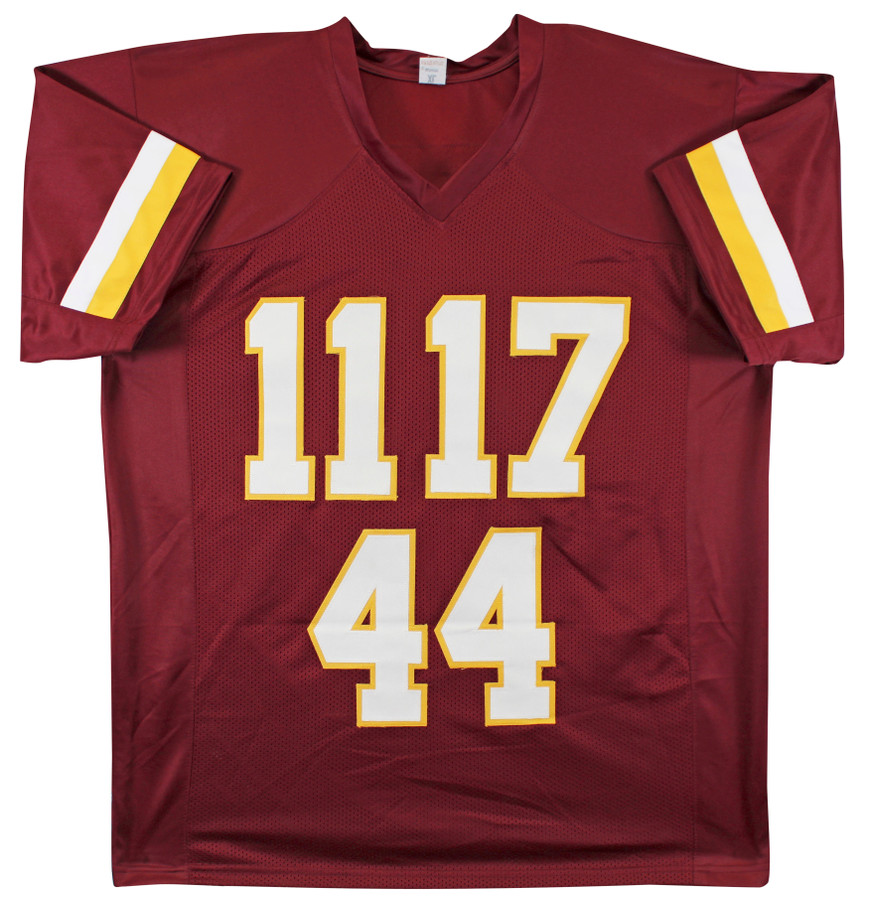 SB MVPs (3) Williams, Rypien & Riggins Signed Maroon Pro Style
