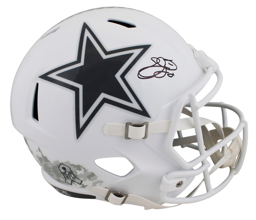 emmitt smith auto helmet HOF Signed/Auto Florida Gators Mini Football PROVA 166141 After Dallas traded up to draft him 21st overall Authentic Full Size Pro Line