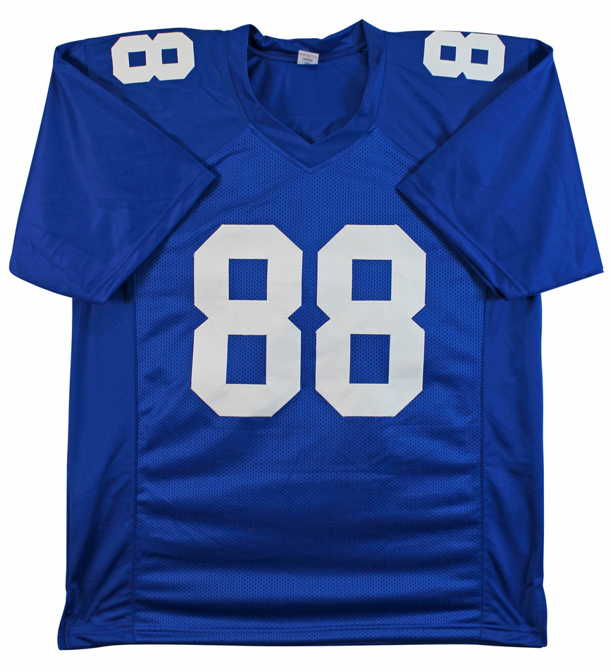 ☆レアユニ！！ Jリーガーサイン入りイベントユニフォーム2枚セット☆ Hakeem Nicks Authentic Signed Blue Pro Style Jersey Autographed BAS