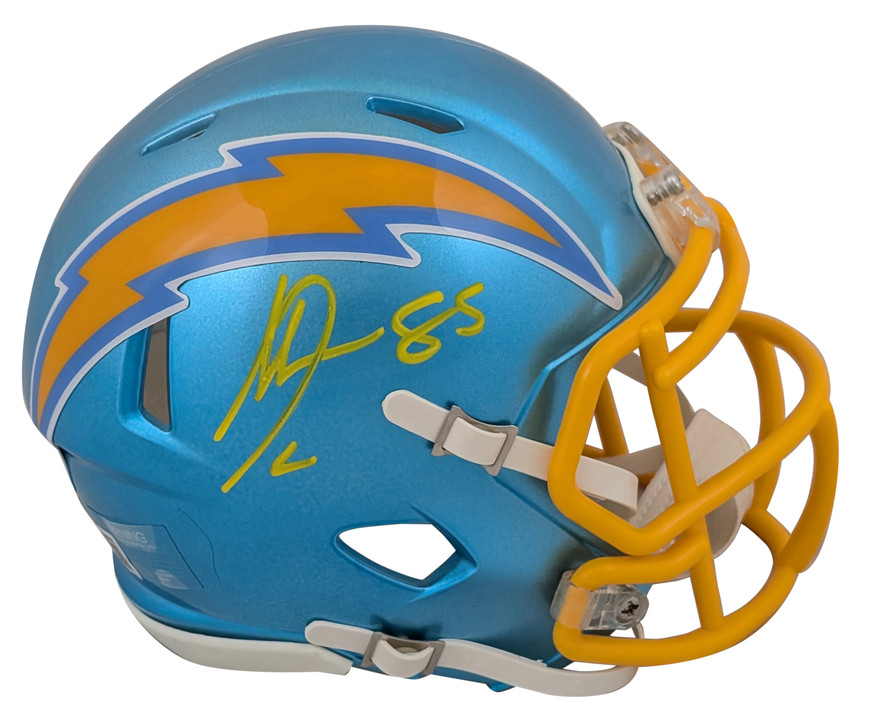 Chargers Antonio Gates Authentic Signed Flash Speed Mini Helmet