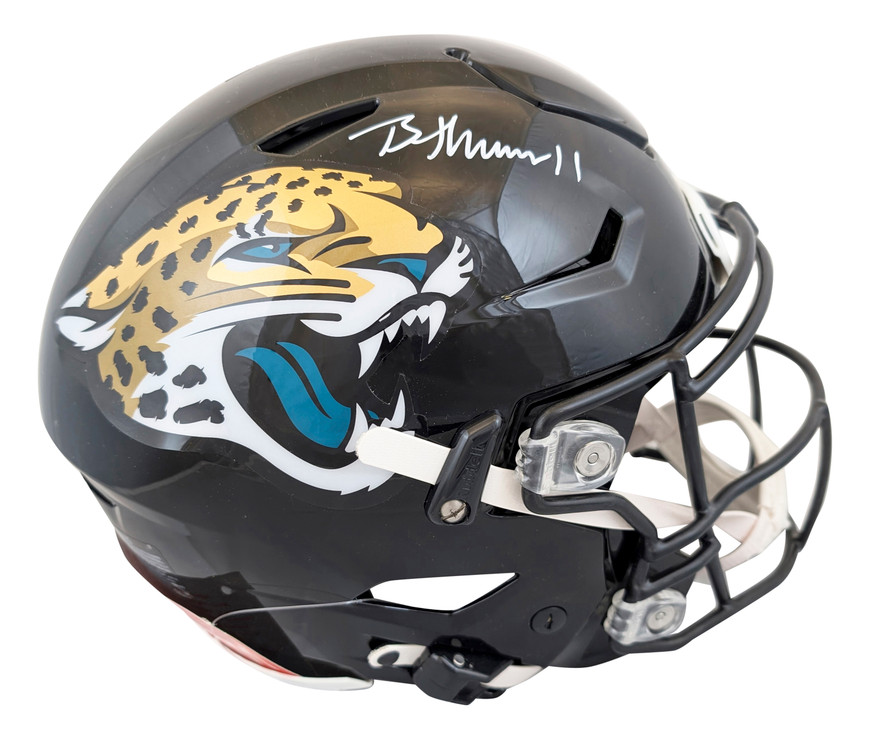 Jaguars Brian Thomas Jr. Authentic Signed Speed Flex Full Size