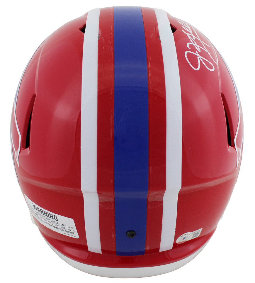 authentic bill kelly university of tennessee football helmet Jim and Thurman Thomas Signed Buffalo Bills Slate Alternate Spee  RSA Jim Kelly Autographed Full-Size, Signed
