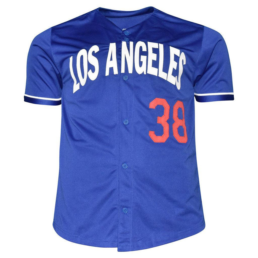 Eric Gagne Signed Los Angeles Blue Baseball Jersey (JSA) -