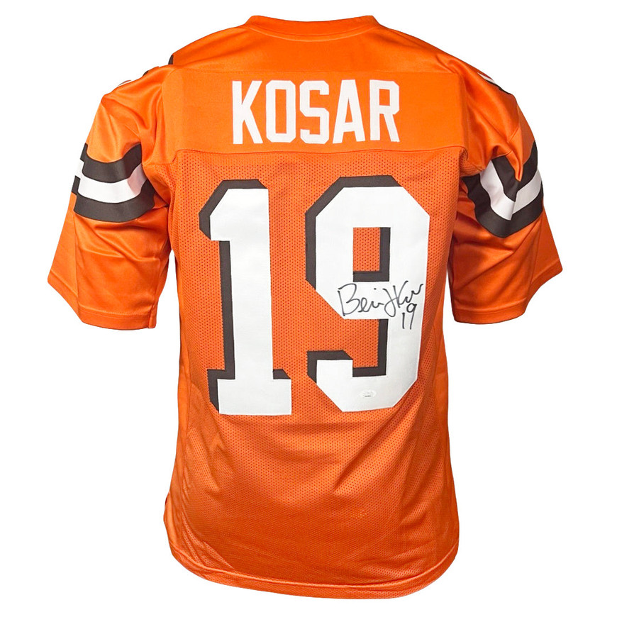 [レア] NFL クリーブランド・ブラウンズ　サイン入り　ユニフォーム[セール] Bernie Kosar Signed Cleveland Orange Football Jersey (JSA) -