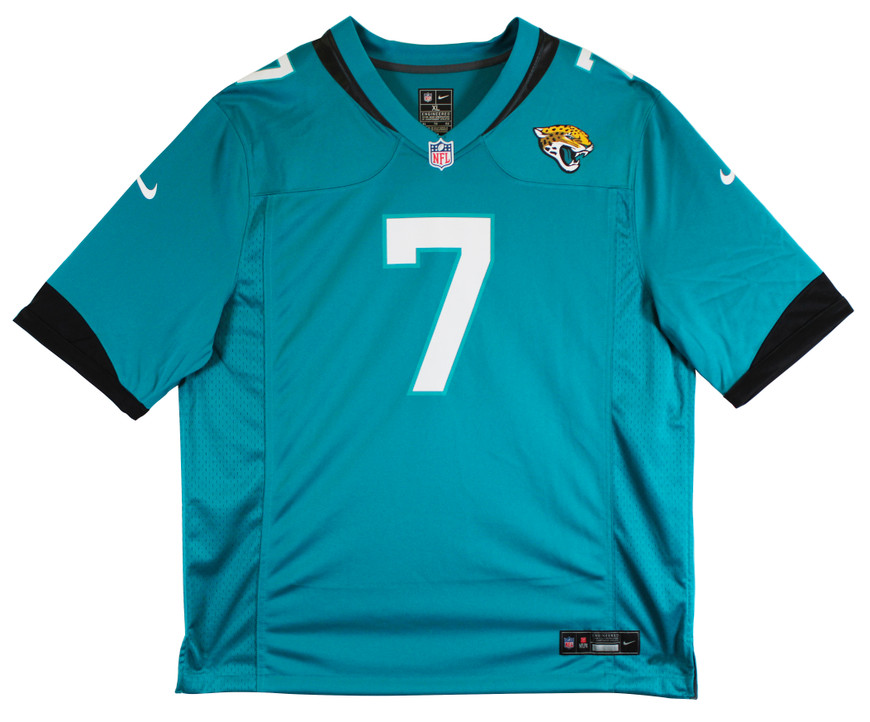 Jaguars Brian Thomas Jr. Authentic Signed Teal Nike Game Jersey