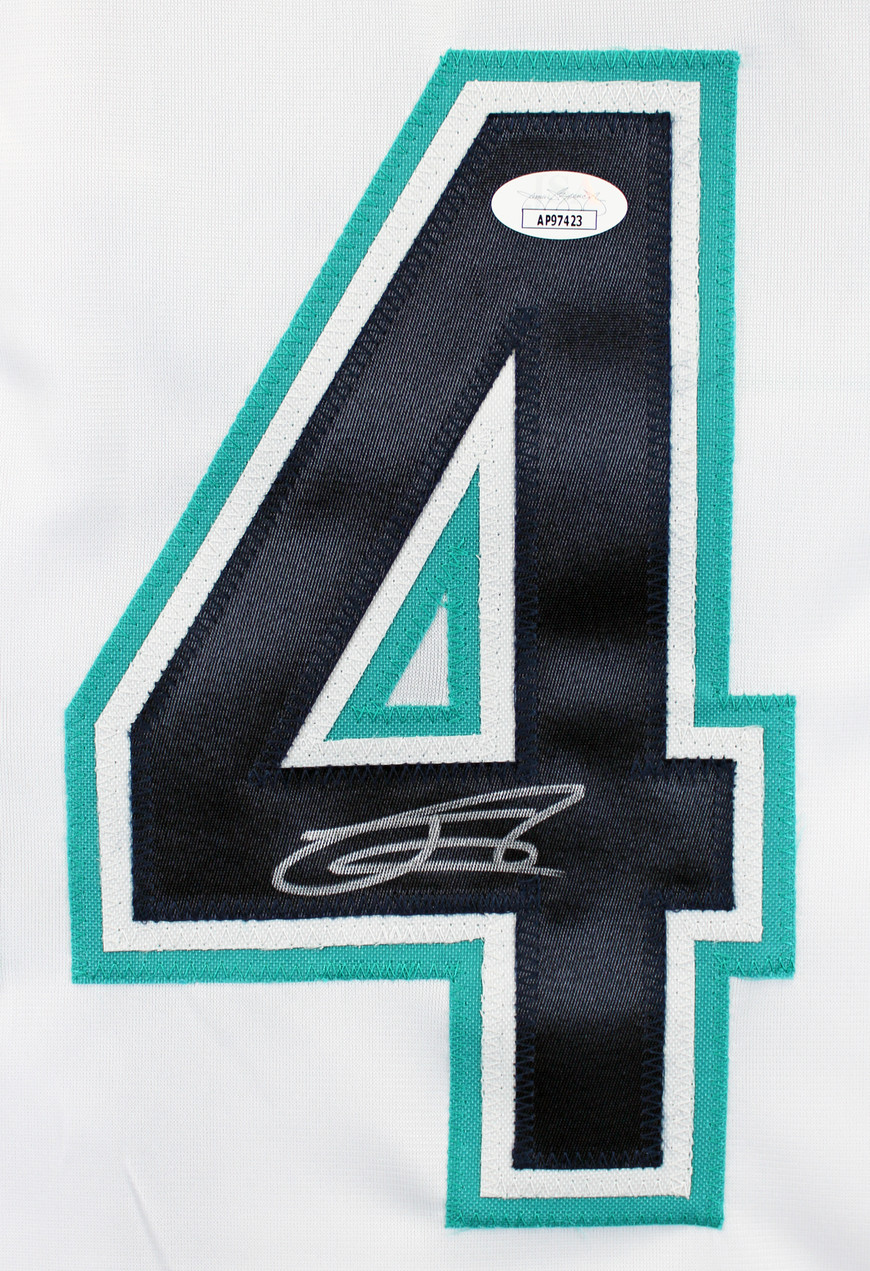 Julio Rodriguez Authentic Signed White Pro Style Jersey