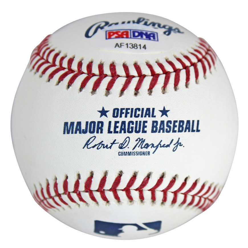 Braves Larry Wayne Chipper Jones Jr. Authentic Signed Oml Baseball