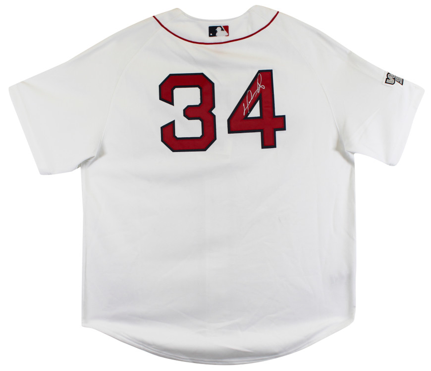 Red Sox David Ortiz Signed White Alternate Majestic Jersey BAS