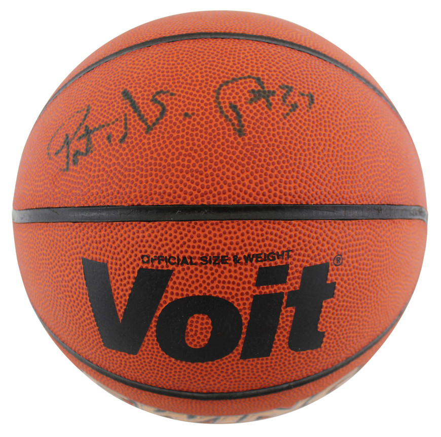 Knicks Patrick Ewing Authentic Signed Voit Basketball Autographed