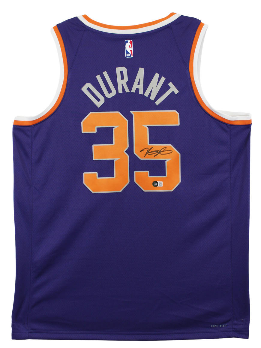 激レア 美品 1996年 Nike カンポス ユニフォーム CM レジェンド Suns Kevin Durant Authentic Signed Purple Nike Icon Edition Jersey