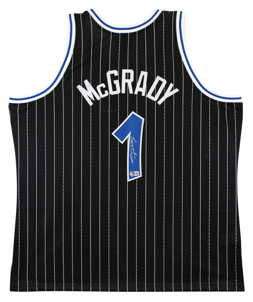 Magic Tracy McGrady Authentic Signed Black M&N HWC Swingman Jersey
