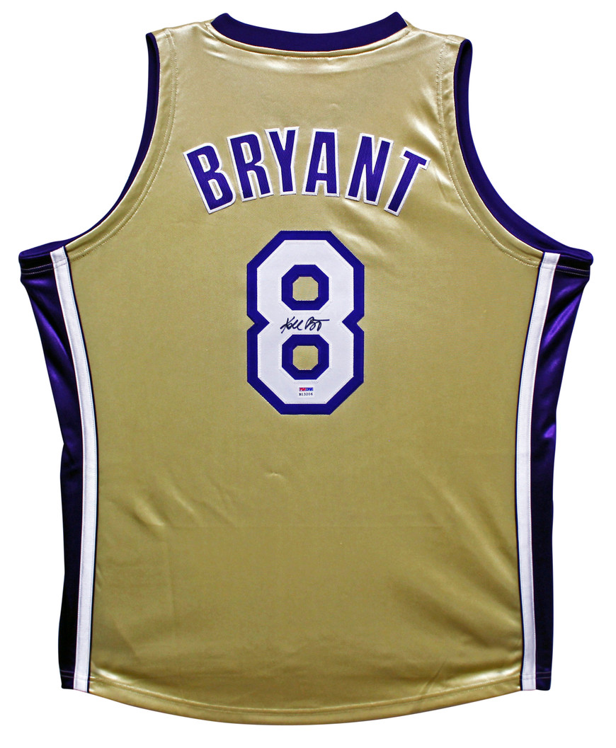 Lakers Kobe Bryant Signed M&N 1996-16 Black Mamba HOF HWC Jersey