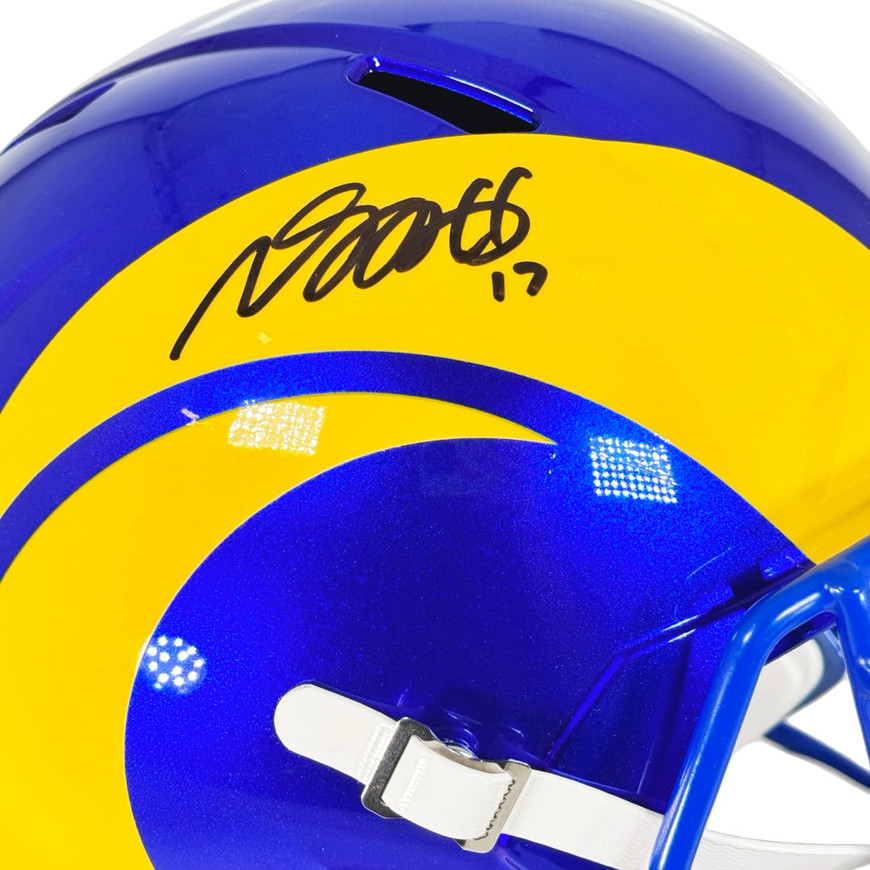 Davante Adams Signed Los Angeles Rams 2020 Speed Full-Size Replica ...