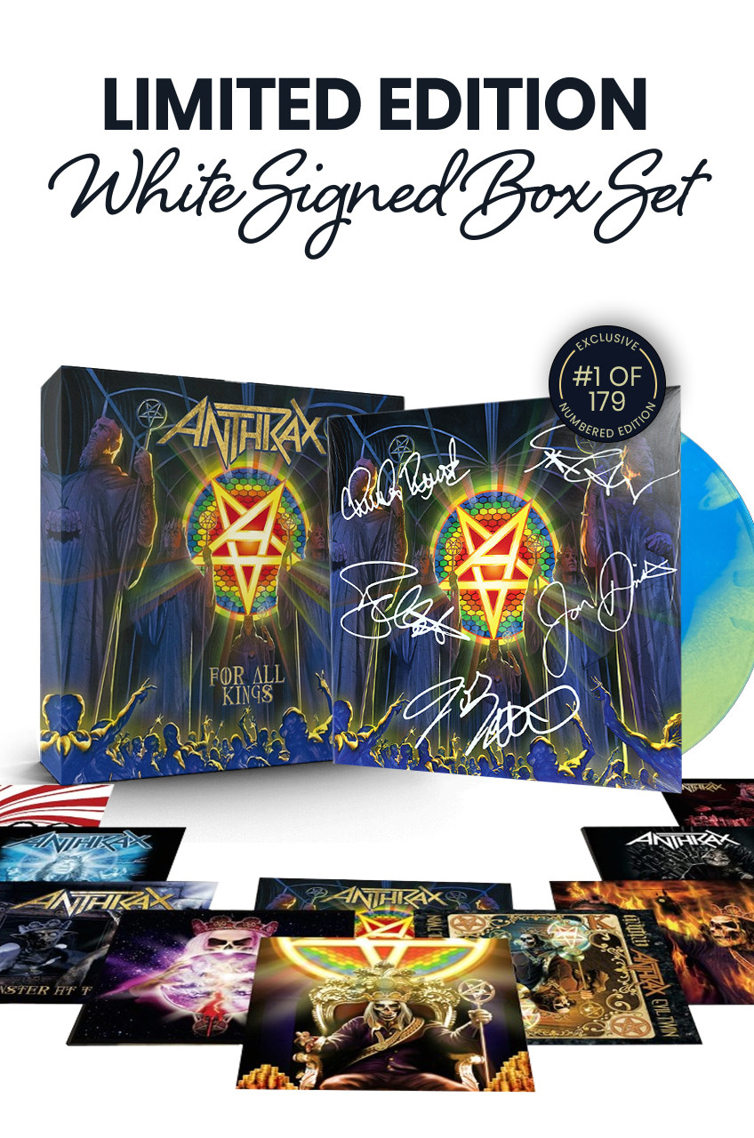 For All Kings - Anthrax (Signed Vinyl)