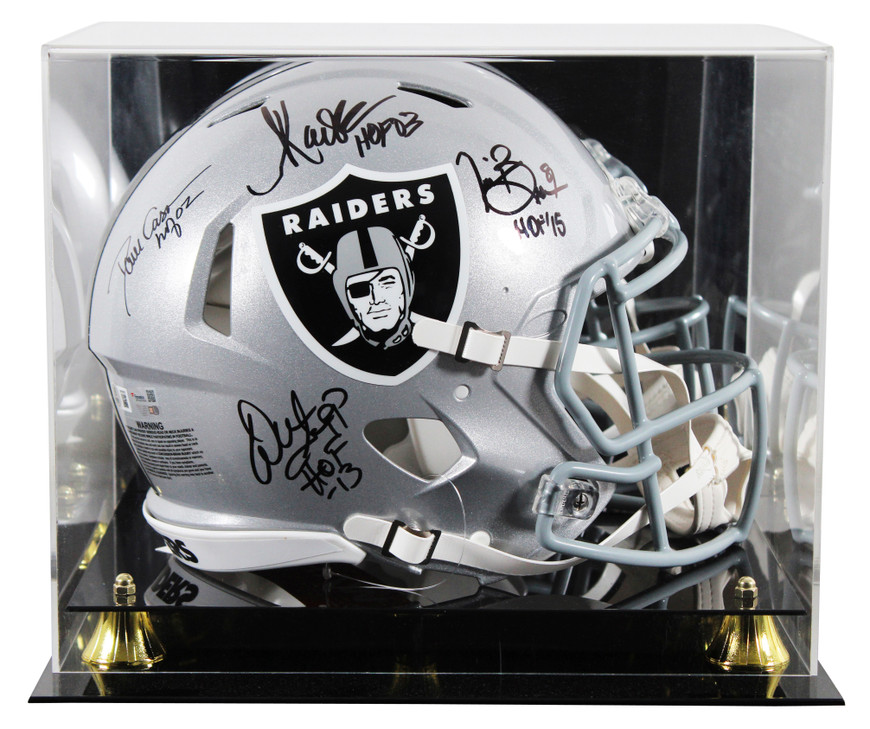 Raiders (4) Casper, Allen, Brown +1 Signed F/S Speed Proline