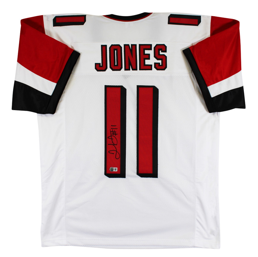 Julio Jones Authentic Signed White Pro Style Jersey Autographed
