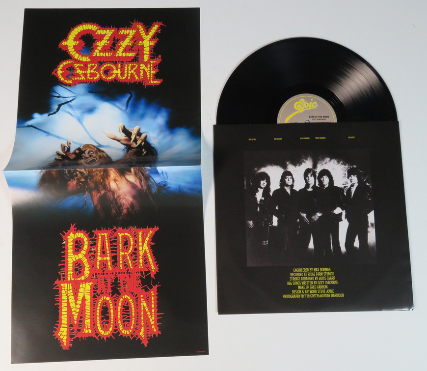 Ozzy Osbourne — Bark At The Moon — Signed by Ozzy Osbourne (JSA BAS)