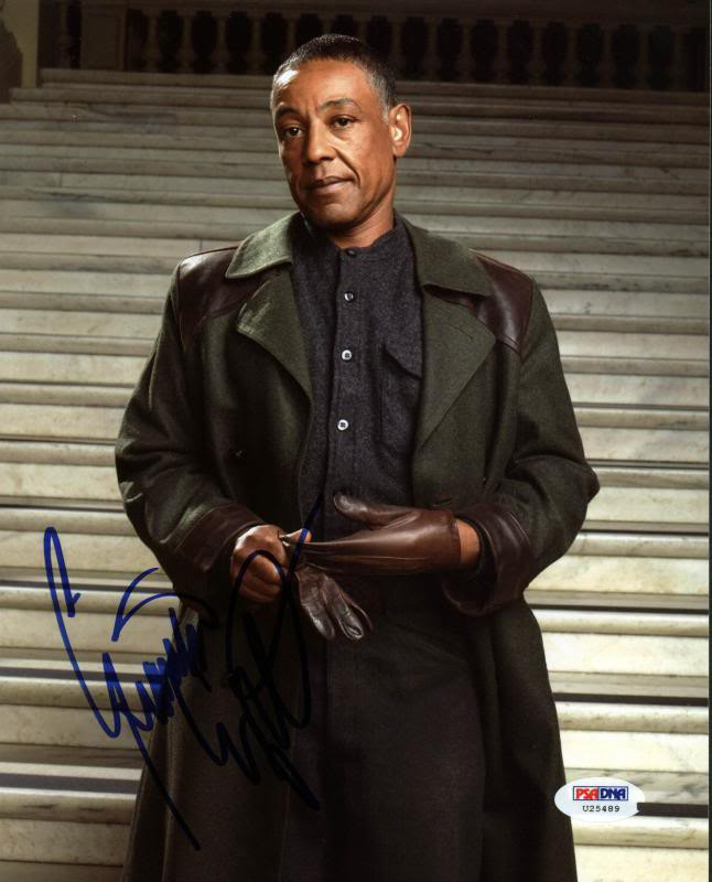 Giancarlo Esposito Usual Suspects Signed Authentic 8X10 Photo PSA