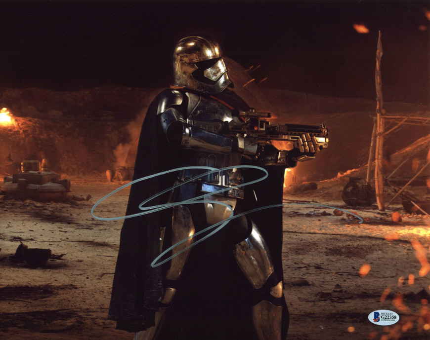 Gwendoline Christie Star Wars The Force Awakens Signed 11x14 Photo