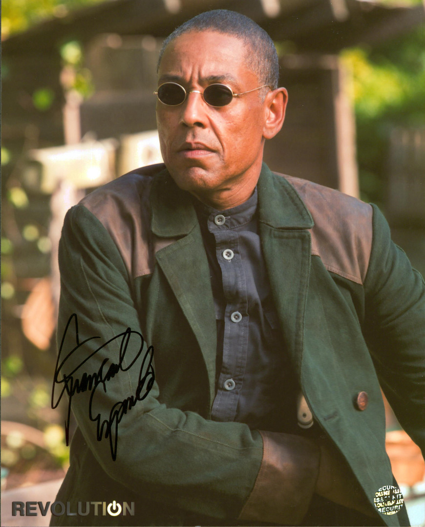 Giancarlo Esposito Revolution Authentic Signed 8x10 Photo Wizard