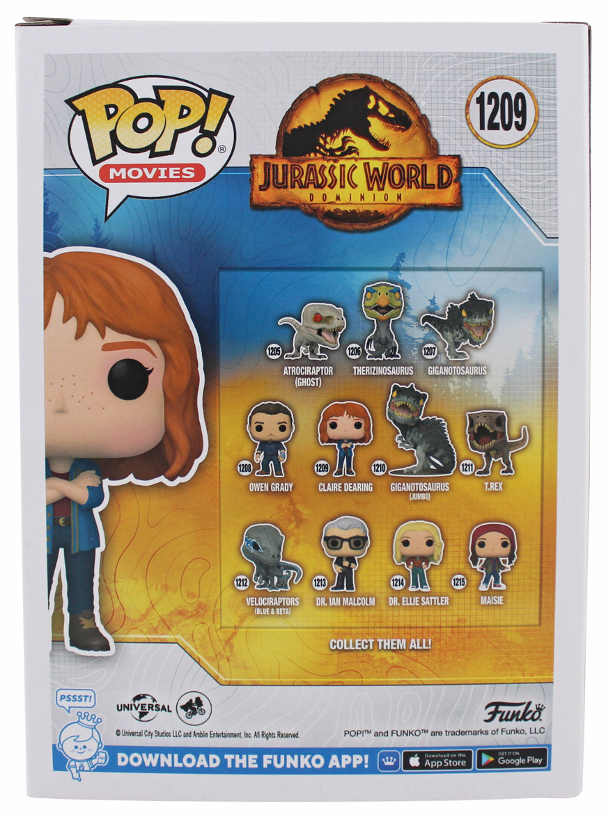 Jurassic World クリス・プラット 1208 サイン入りFunko Chris