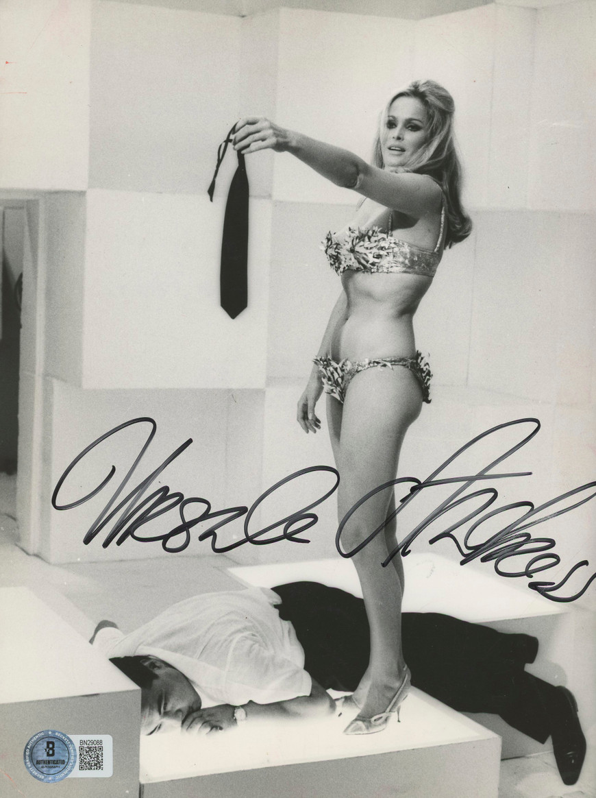 Ursula Andress The 10th Victim Authentic Signed 7x9.5 Photo BAS