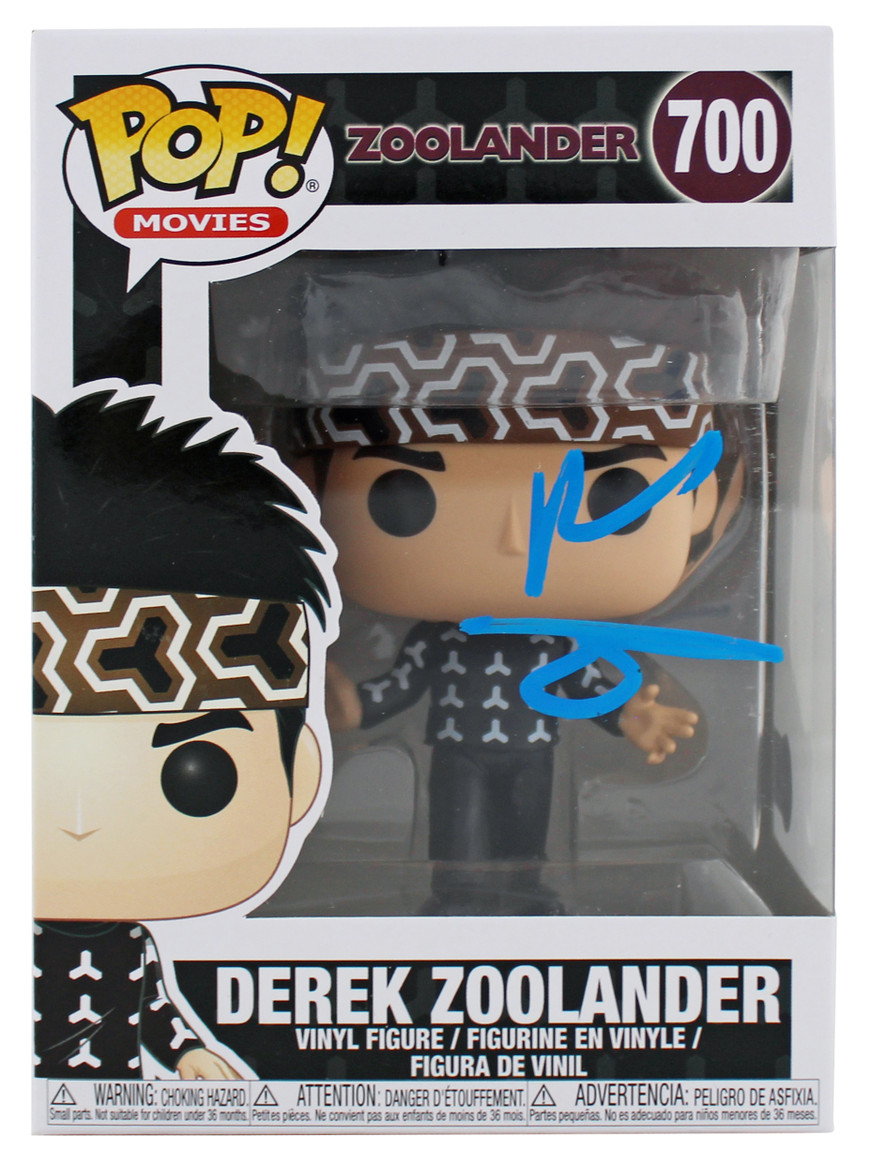 アクタージュ　POP Ben Stiller Zoolander Signed #703 Funko Pop Vinyl Figure w/ Blue