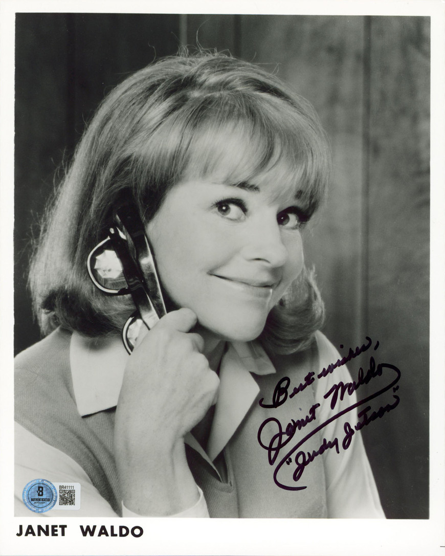 宇宙　海賊　ジェットソン サイン入り写真　Janet Waldo jetsons Janet Waldo The Jetsons 