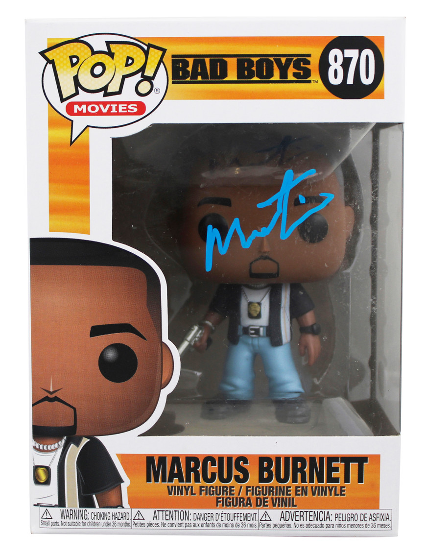 Martin Lawrence Signed Marcus Burnett #870 Funko Pop Vinyl Figure