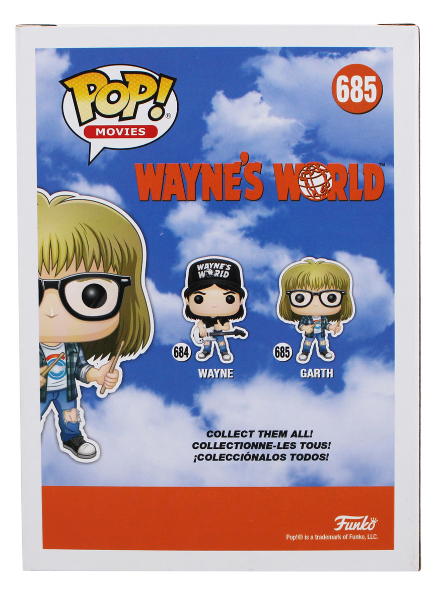 Dana Carvey Wayne's World Signed Garth #685 Funko Pop Vinyl Figure