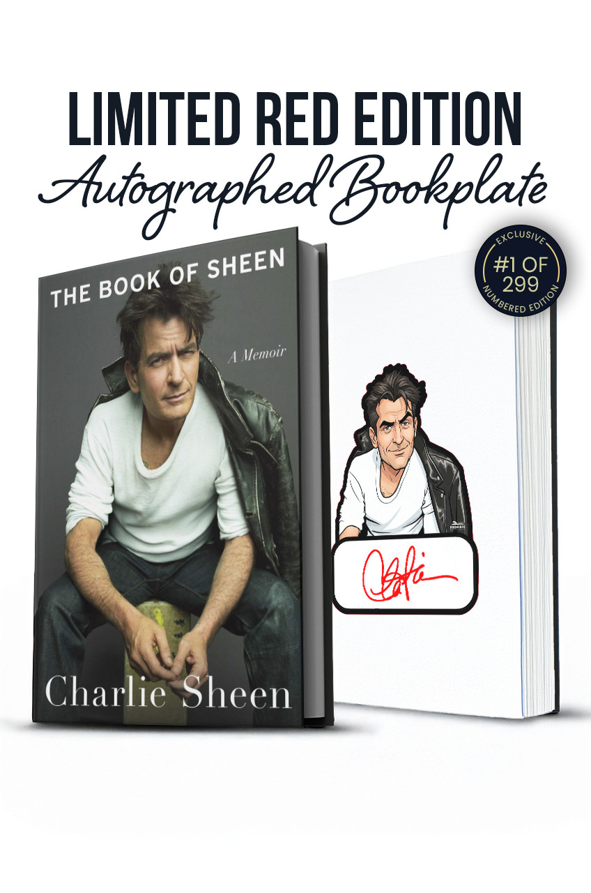 The Book of Sheen Charlie Sheen (Signed Book)