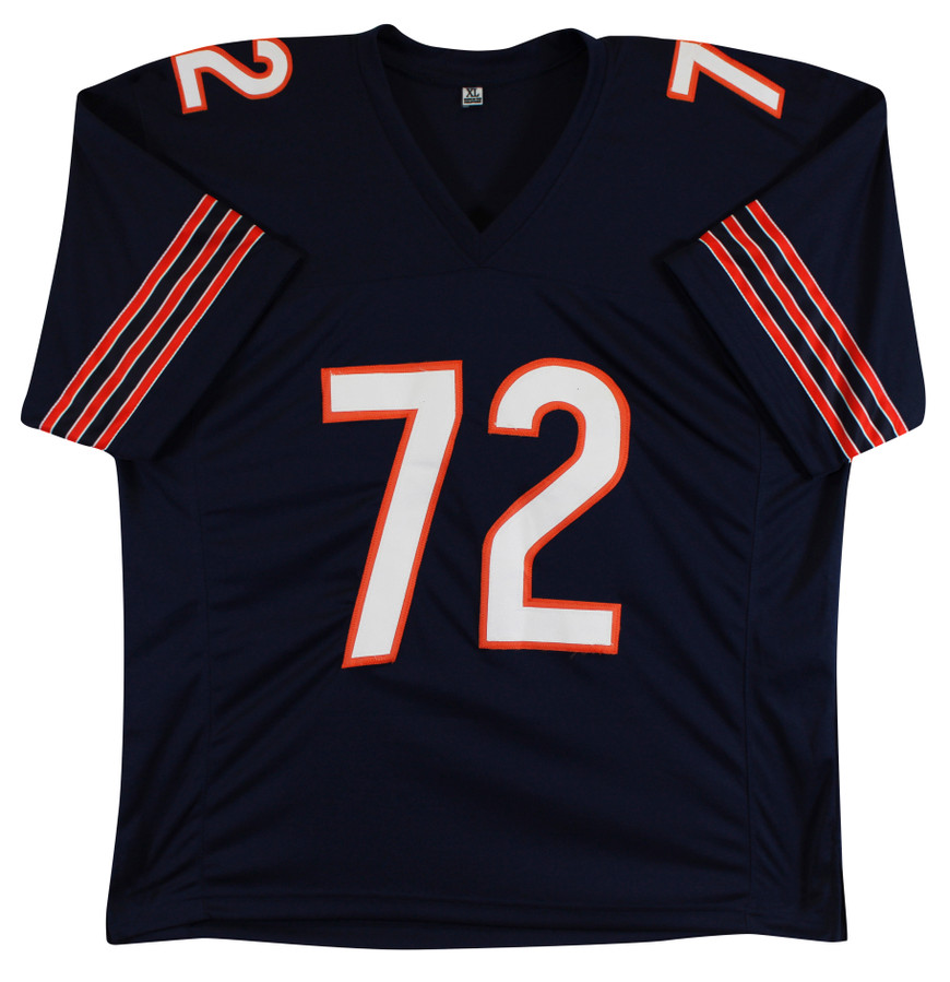 William Perry Authentic Signed Navy Pro Style Jersey Autographed