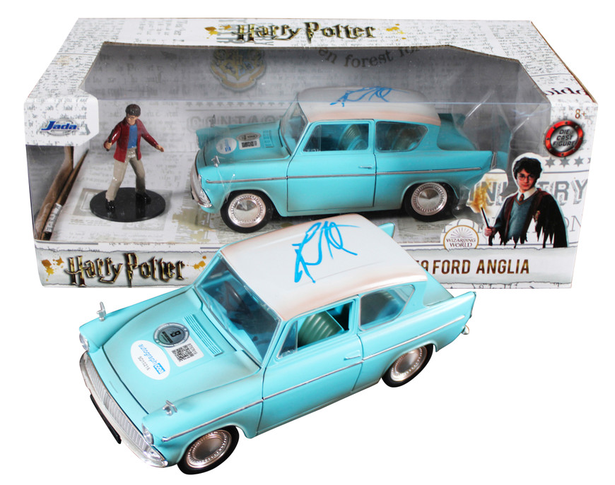 Daniel Radcliffe Harry Potter Signed Jada 1959 Ford Anglia Die