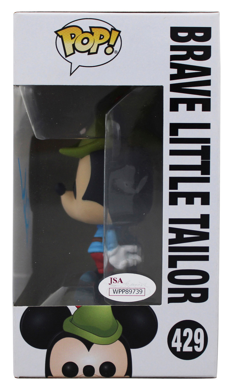 Bret Iwan Signed Brave Little Tailor #429 Funko Pop Vinyl Figure