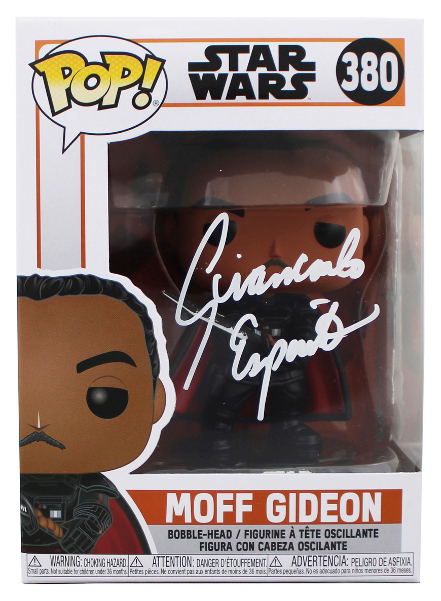 Giancarlo Esposito Star Wars Signed Moff Gideon #380 Funko Pop