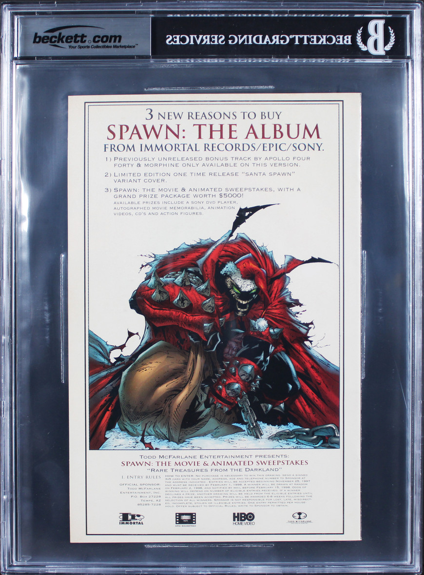 Todd McFarlane Spawn Signed 1997 Curse of the Spawn #14