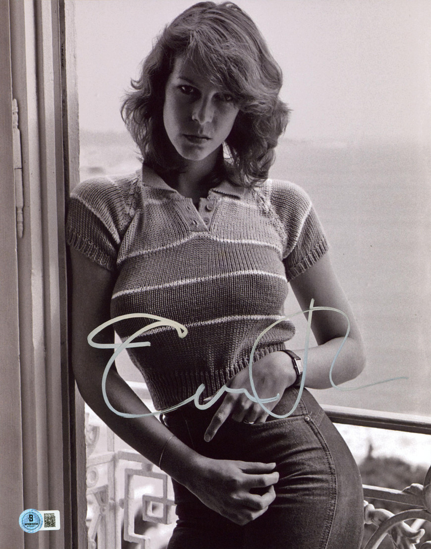 Jamie Lee Curtis Trading Places Authentic Signed 11x14 Photo BAS #BT67822