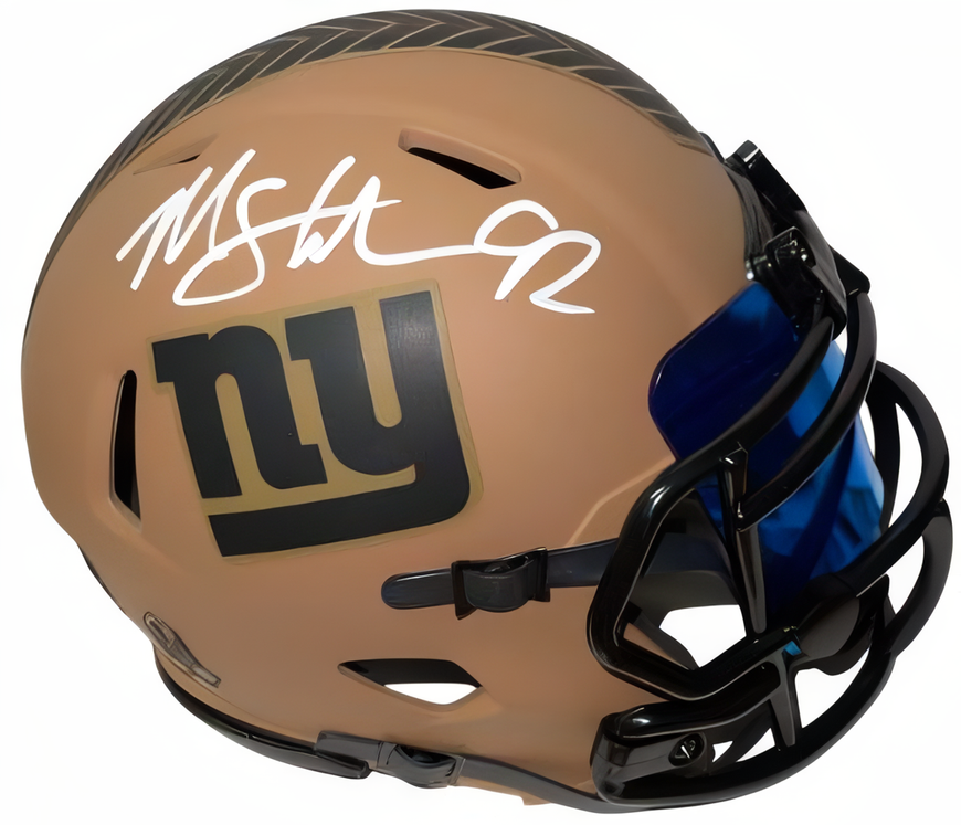 Mini Casque De Football New York Giants (NFL) - Riddell - Speed Mini Helmet