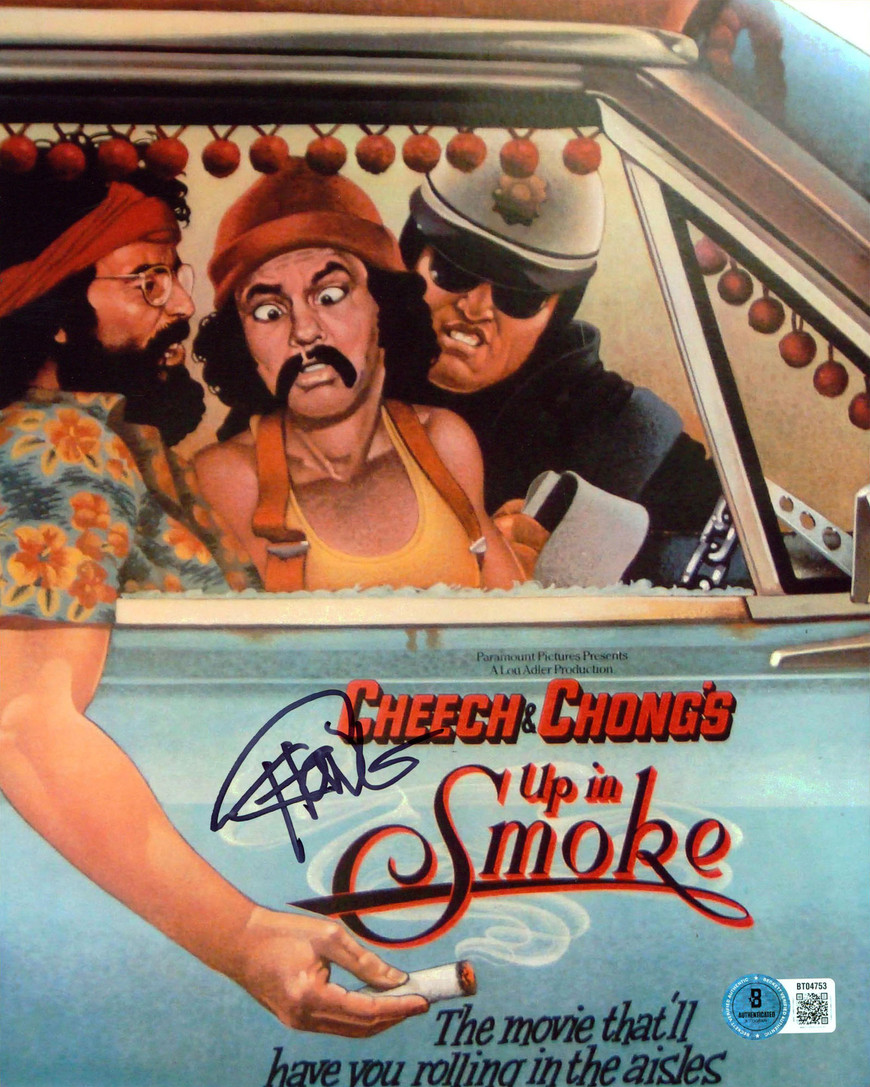 Tommy Chong Cheech & Chong's Up In Smoke Authentic Signed 8x10 Tommy Chong Cheech & Chong's Up In Smoke Authentic Signed 8x10
