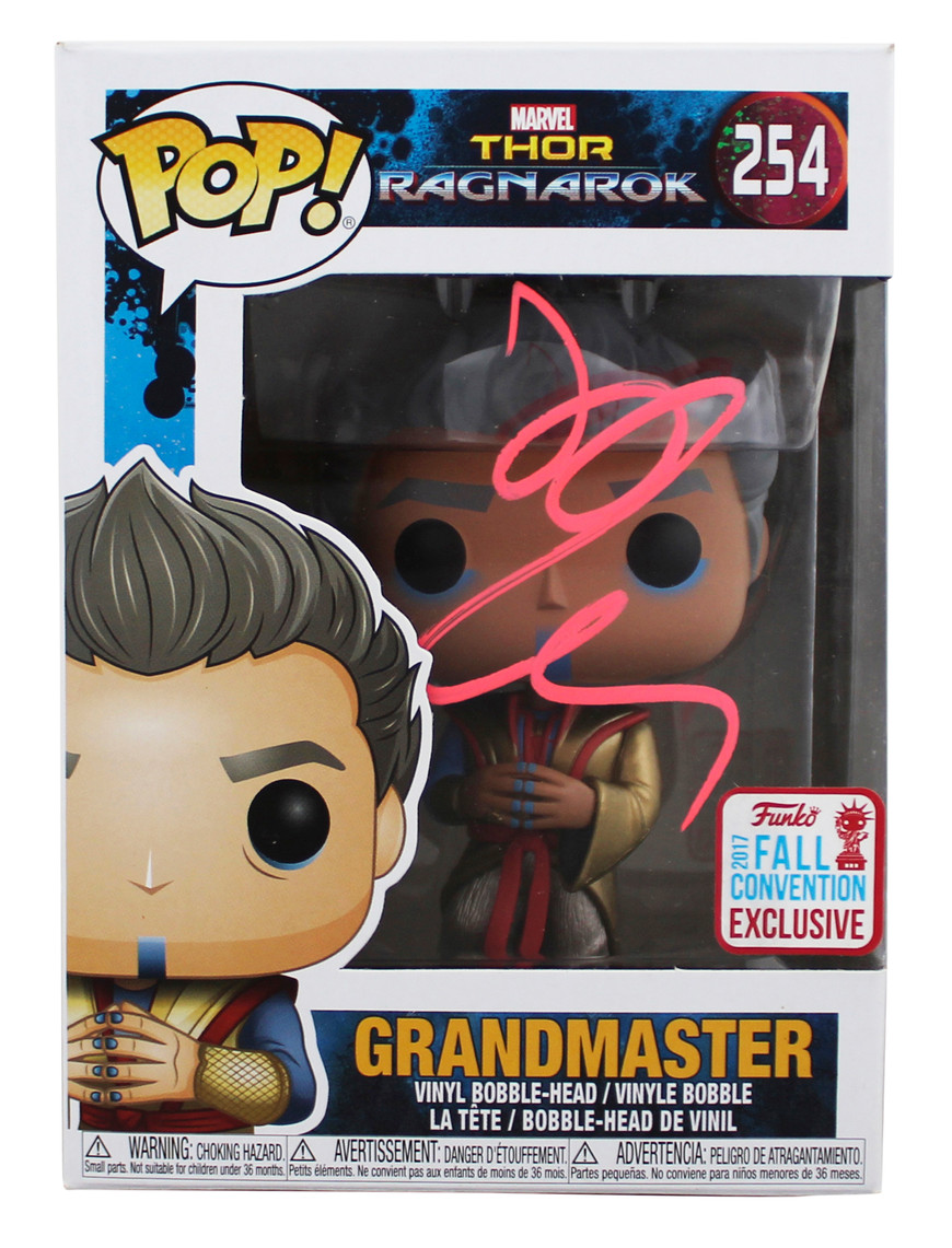 Jeff Goldblum Thor Signed Grandmaster #254 Funko Pop Vinyl Figure