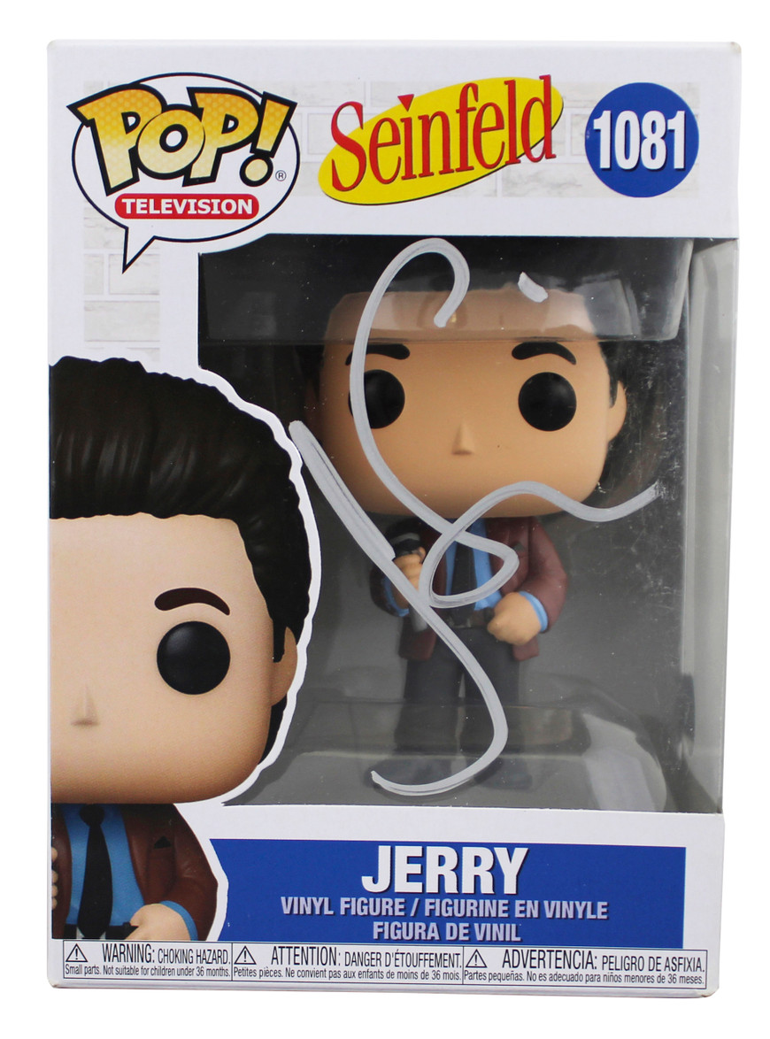 Jerry Seinfeld Authentic Signed Jerry #1081 Funko Pop Vinyl Figure