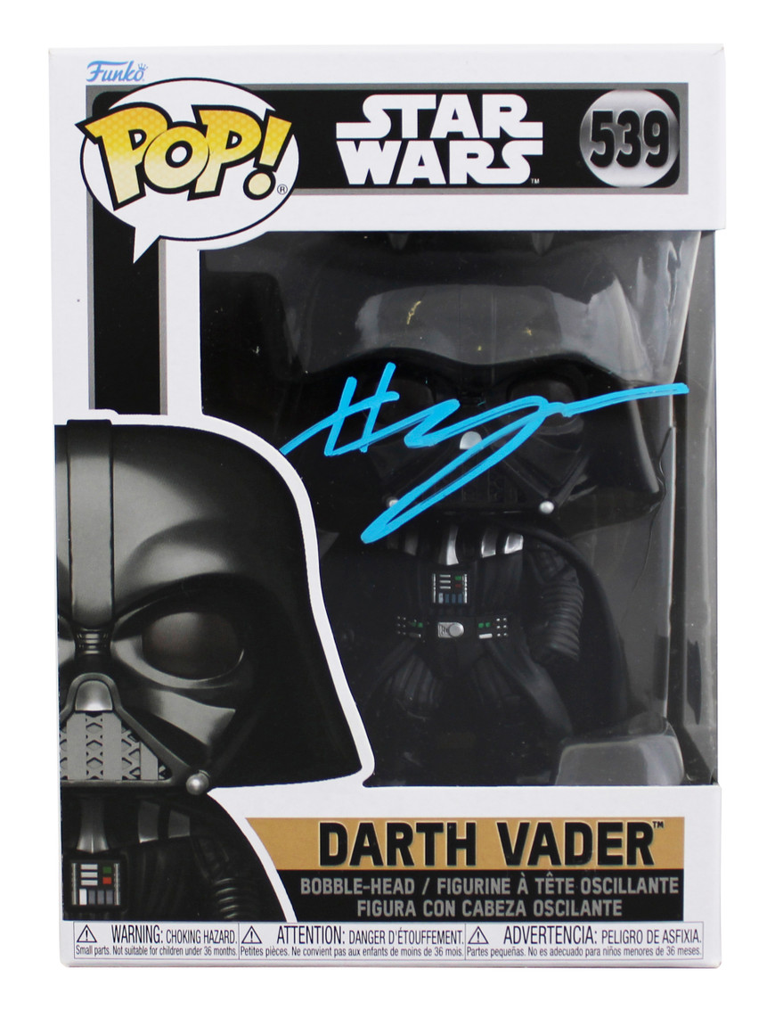 Hayden Christensen Star Wars Signed Vader #539 Funko Pop Figure